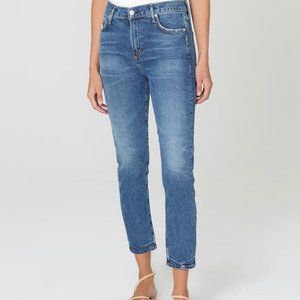 Citizens of Humanity Harlow Ankle Mid Rise Slim Jean - Moments